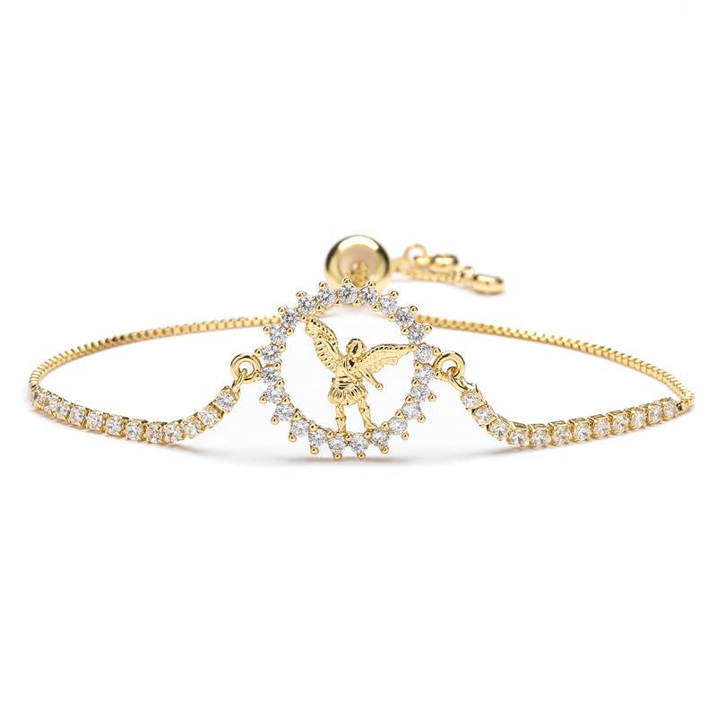 Pulsera de aleación de árbol de vida de mariposa para el día de la madre al por mayor